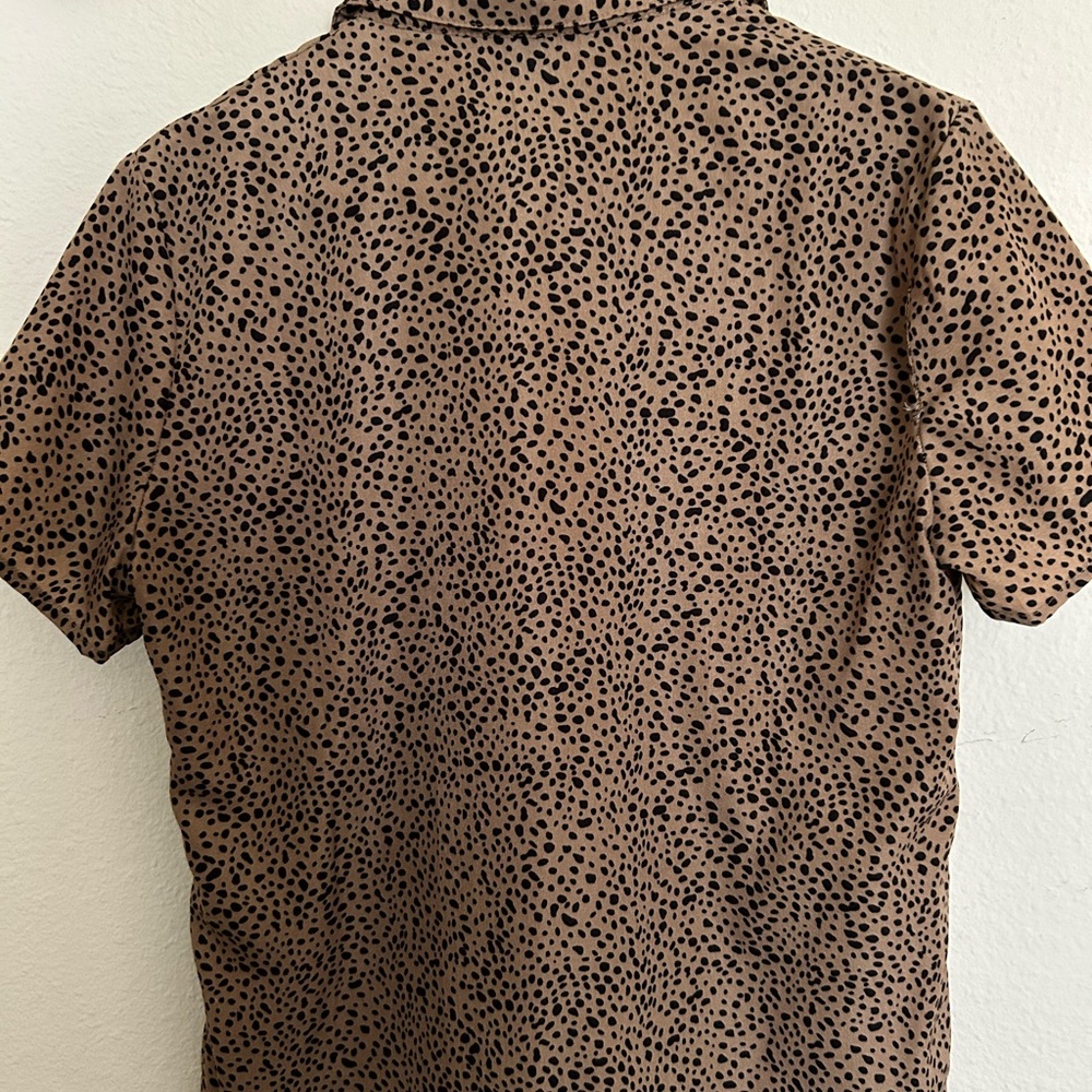 Cheetah blouse